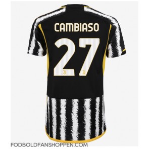 Juventus Andrea Cambiaso #27 Hjemmebanetrøje Dame 2023-24 Kortærmet